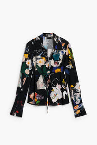 Desigual - Collage Tie Shirt