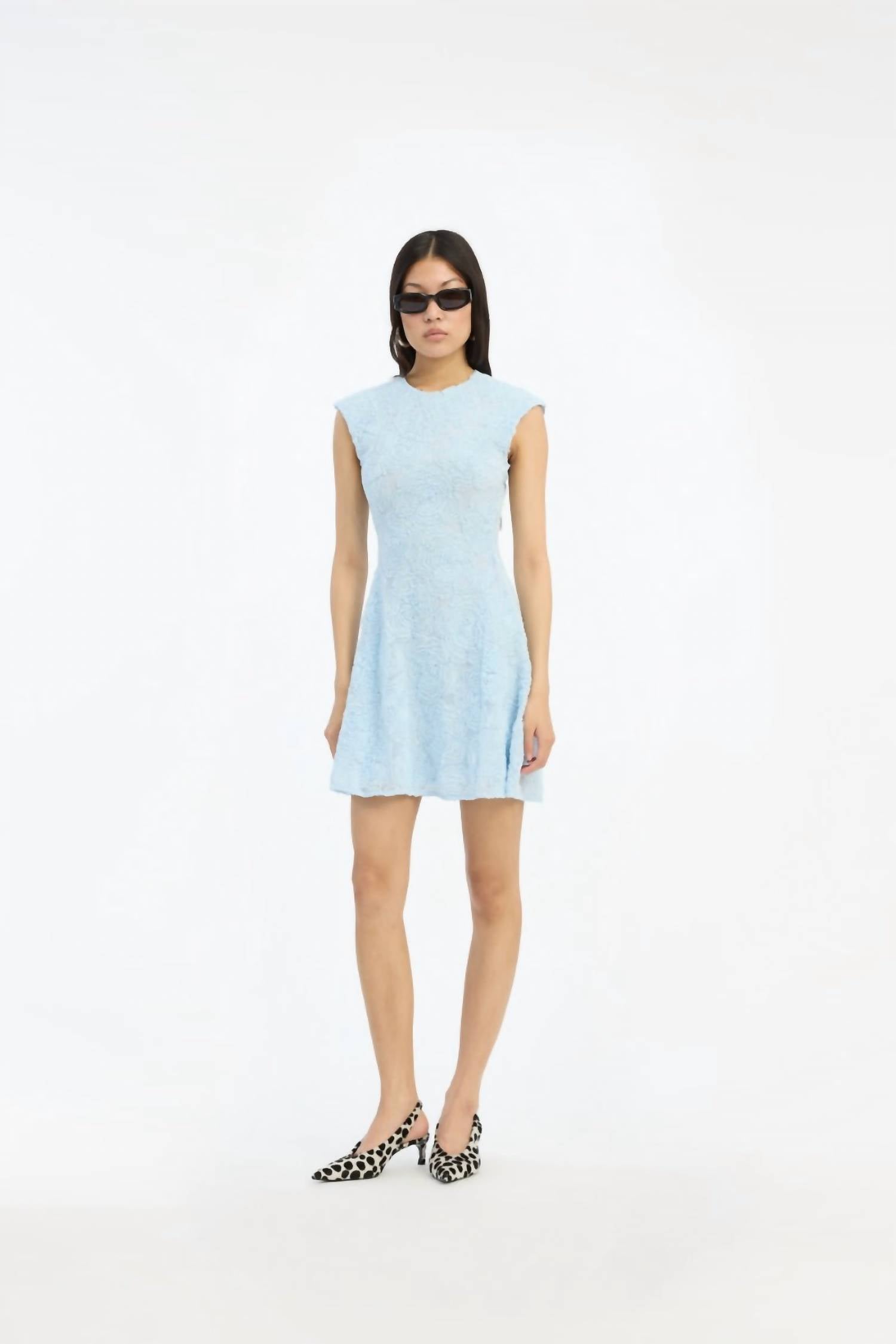 Rotate - Mesh Mini Dress