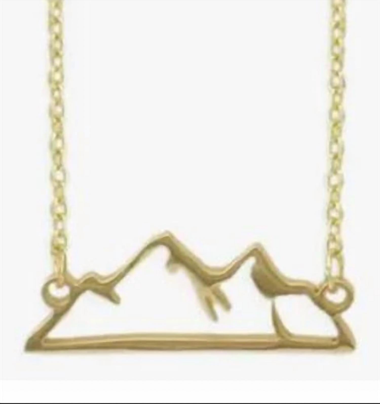Zad - Women's Mountain Peak Necklace