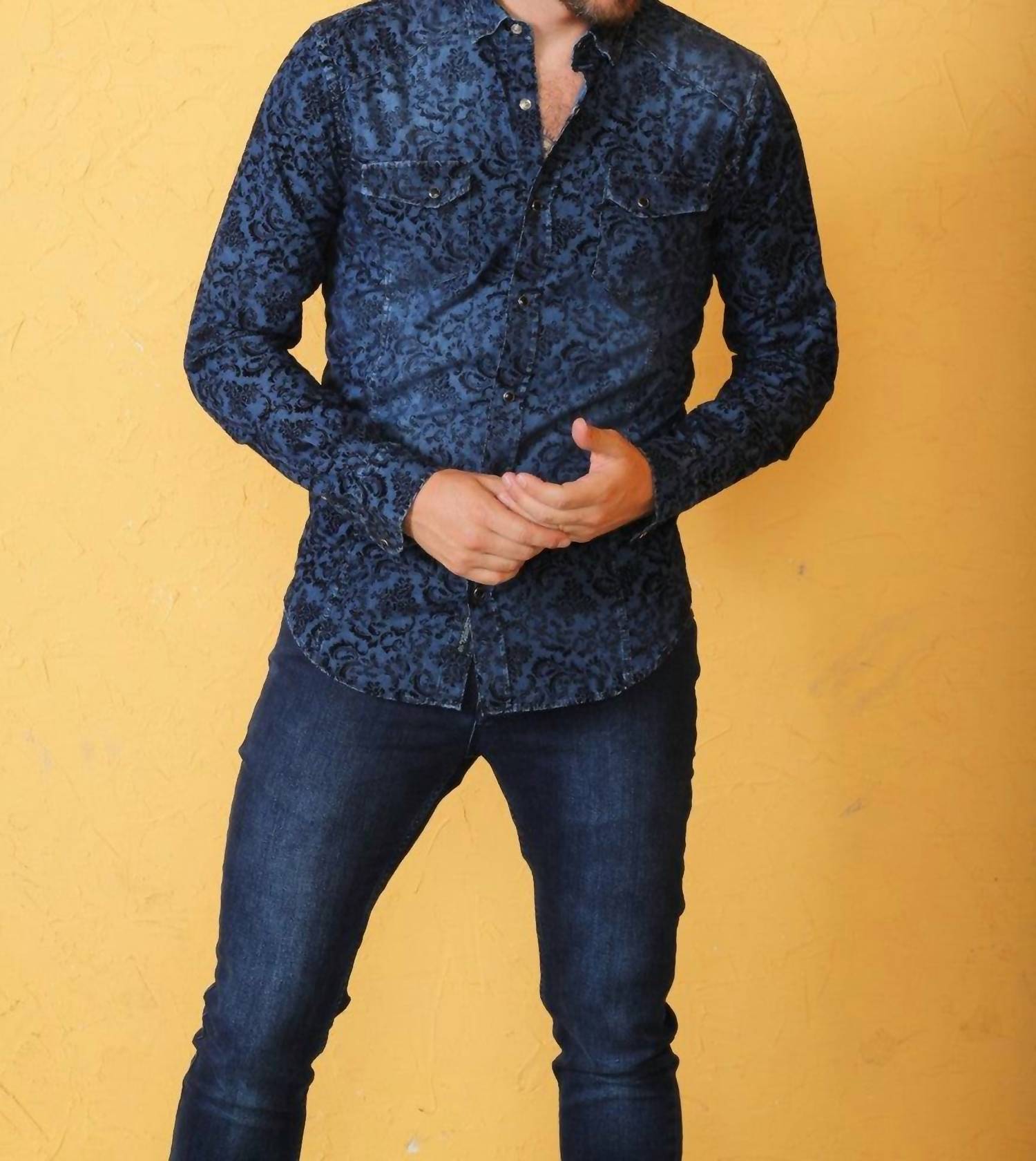 Eight X - Denim Button Down Shirt
