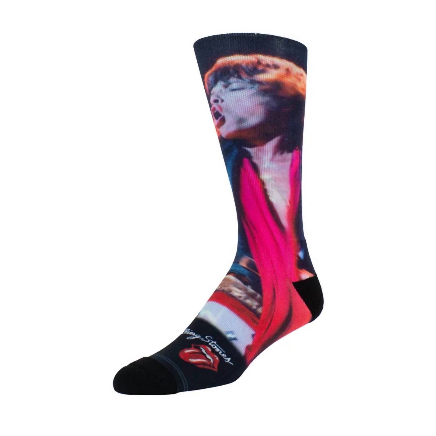 Perri’S Socks - Unisex - Rolling Stones Mick Live In Colour Socks