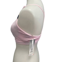 Adidas - Medium 40DD Pink Light Support Removeable Pads Training Sports Bra