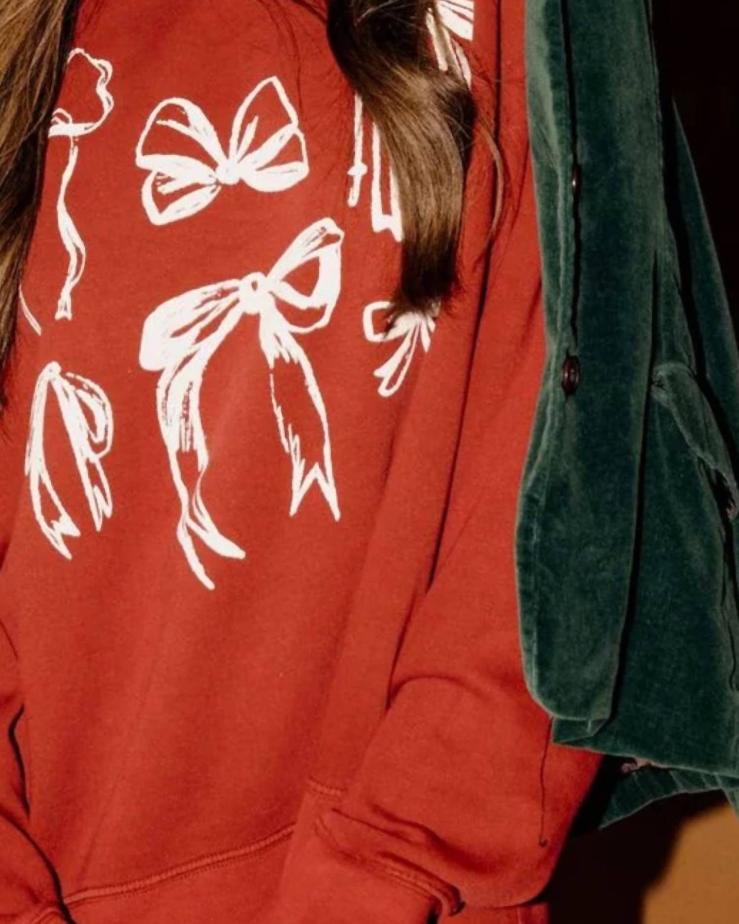 Livylu - All Tied Up Crewneck Sweatshirt