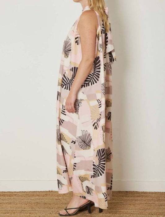 Entro - Long Maxi Dress With Liner