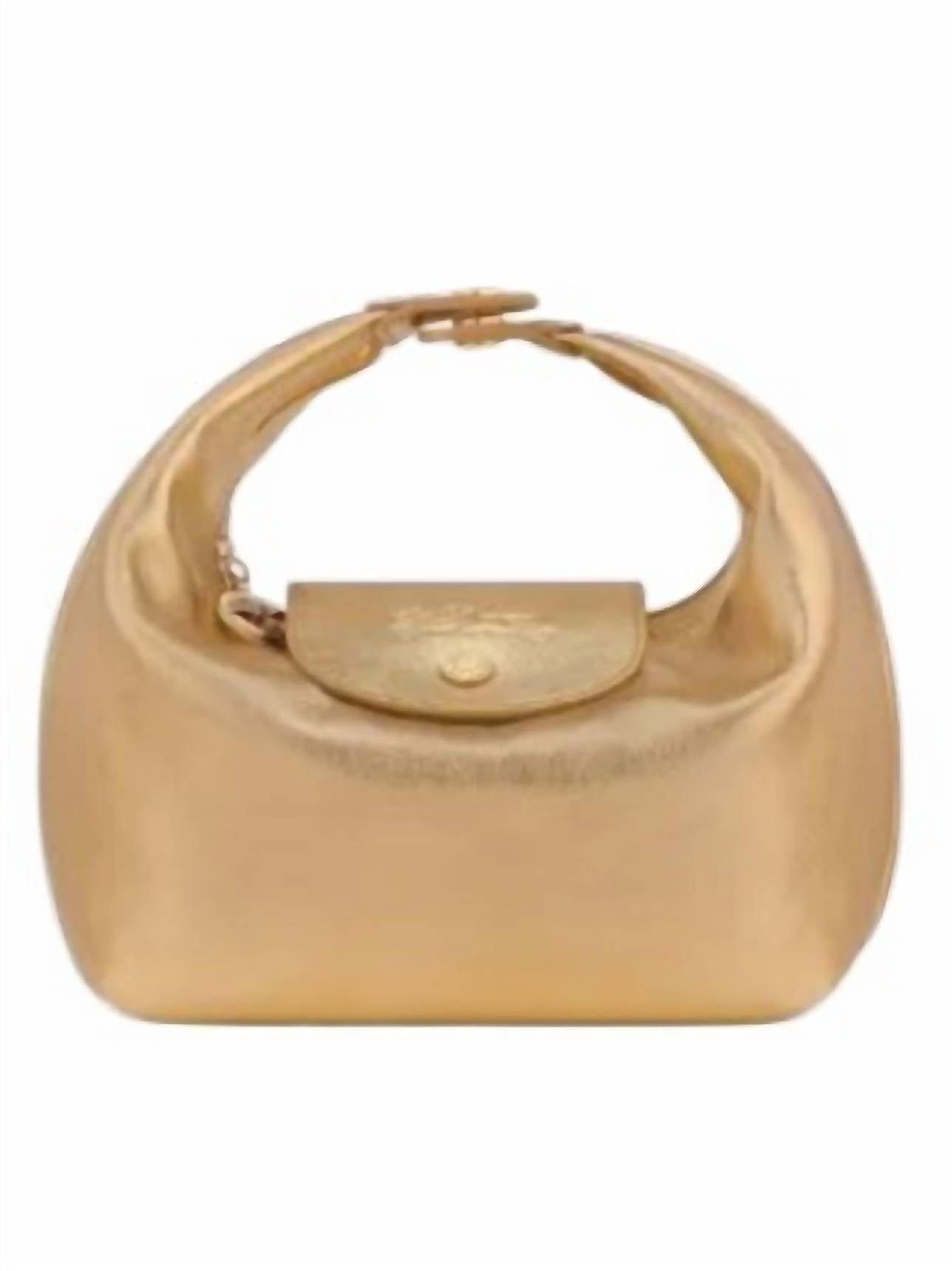 Longchamp - Women's Le Pliage Xtra Round Leather Top Handle Bag