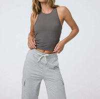Vuori Pose Plyo Tank Top in chia - women's tank top