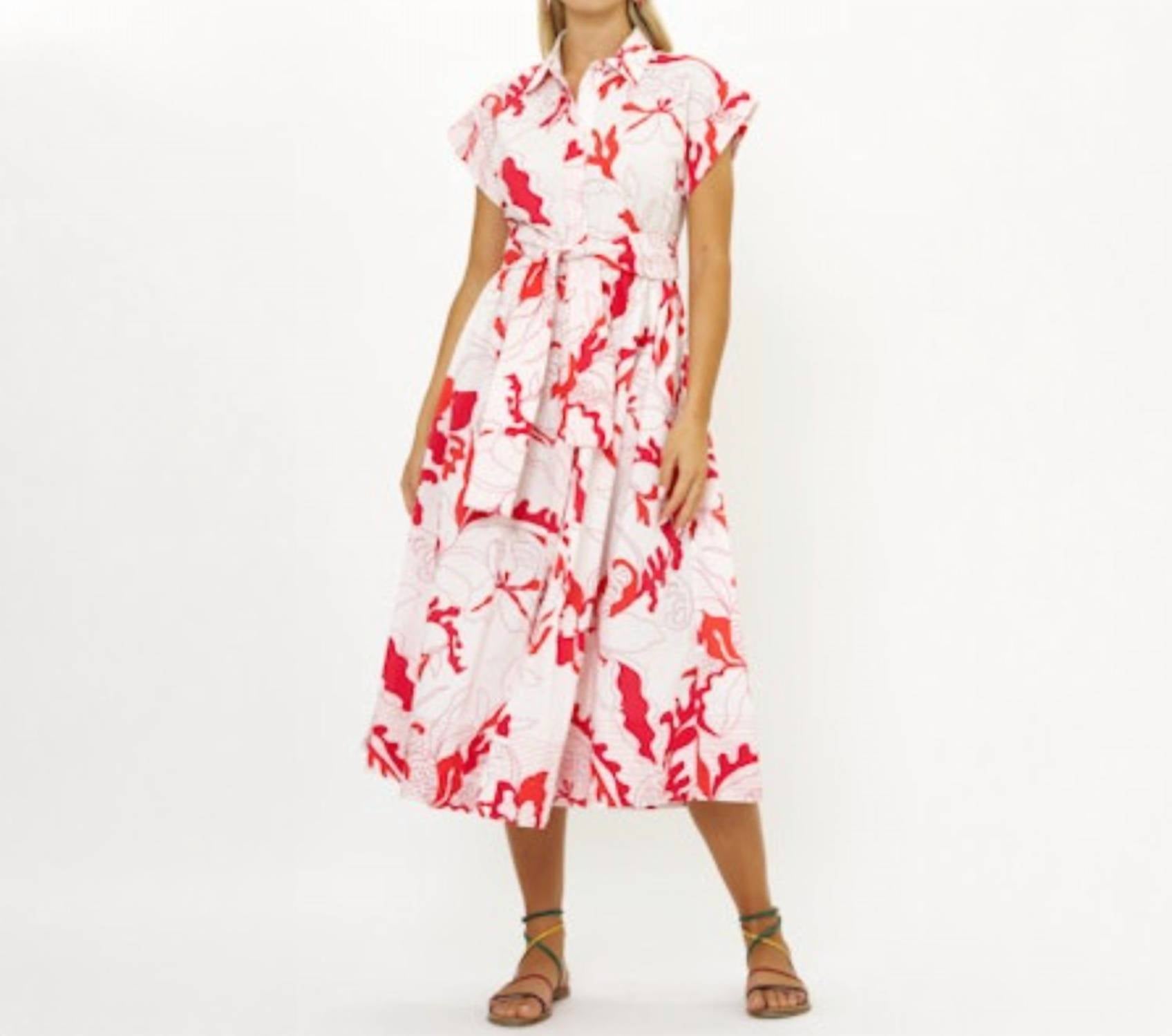 Oliphant - Belted Shirt Dress