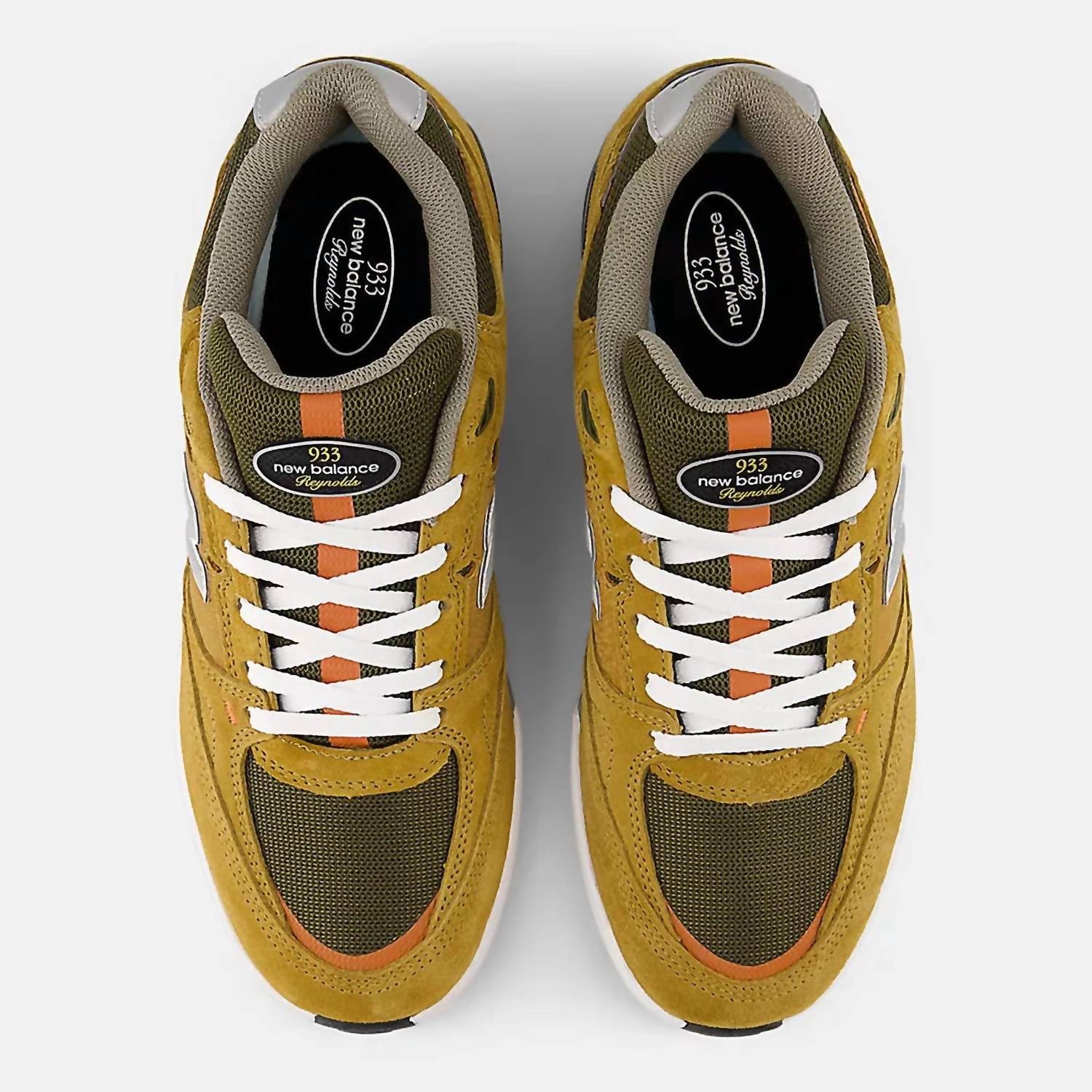 New Balance Men's Numeric Andrew Reynolds 933 Shoes in camel with dark brown - men's sneaker - view 4