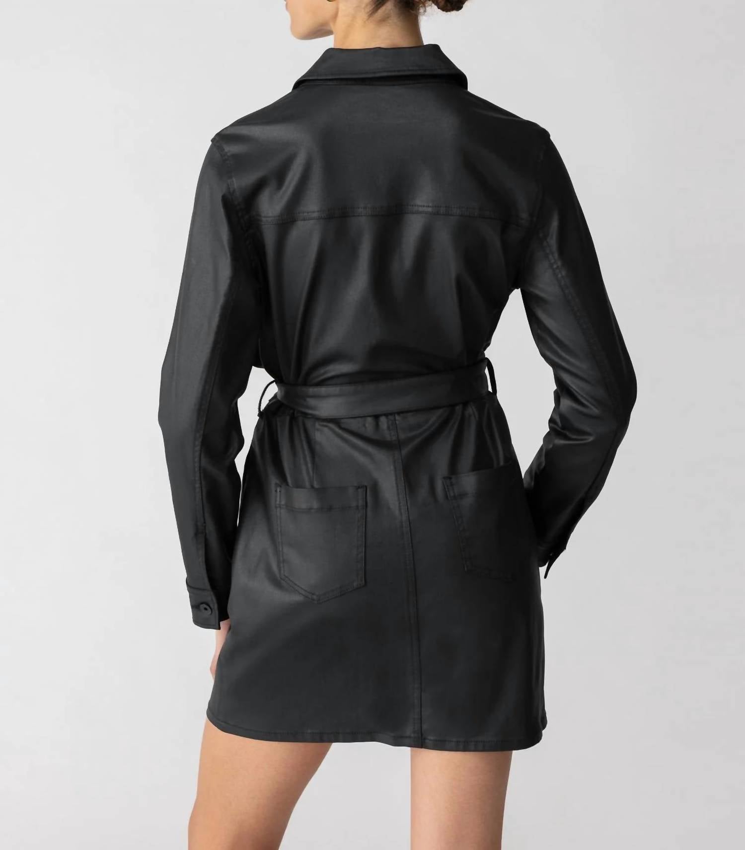 Sanctuary - Coated Denim Dress