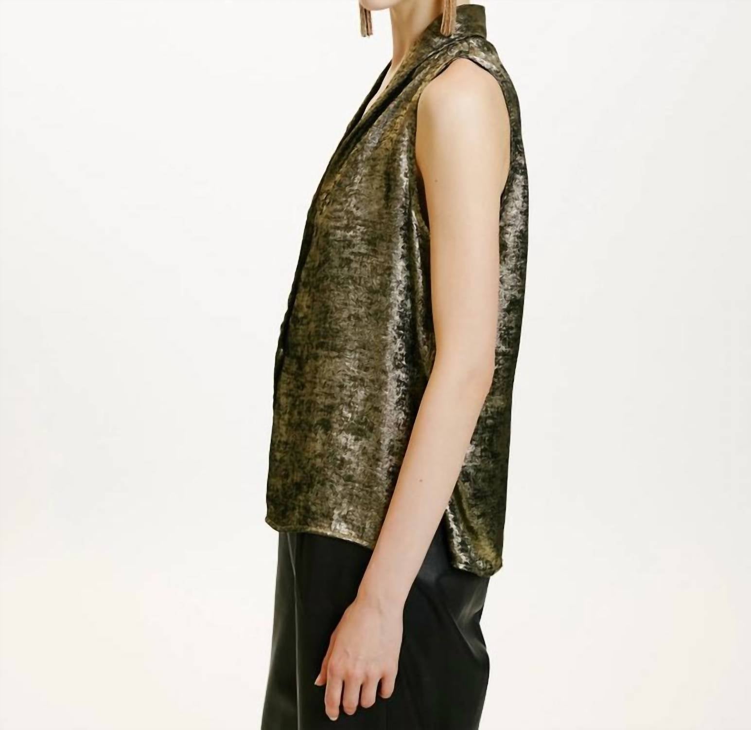 Momoni - Kiri Top Fluid Laminated Fabric