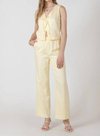 Dex - Lemon Linen Pant