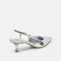 Dolce Vita Women's Odela Heels in silver - women's heels - detail view
