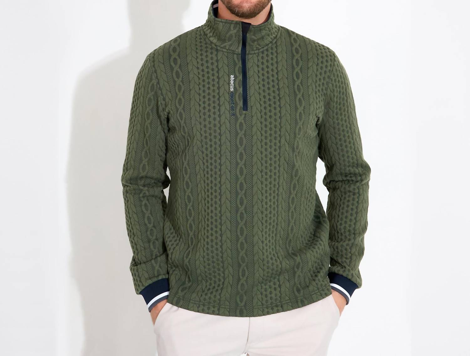 Abacus Sportswear Us - Woburn Midlayer Half Zip Sweater