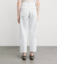 Frame - Women's Vertical Crop Straight-leg Jean