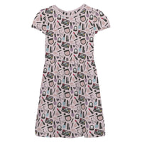 Kickee - Kids Flutter Sleeve Twirl Dress