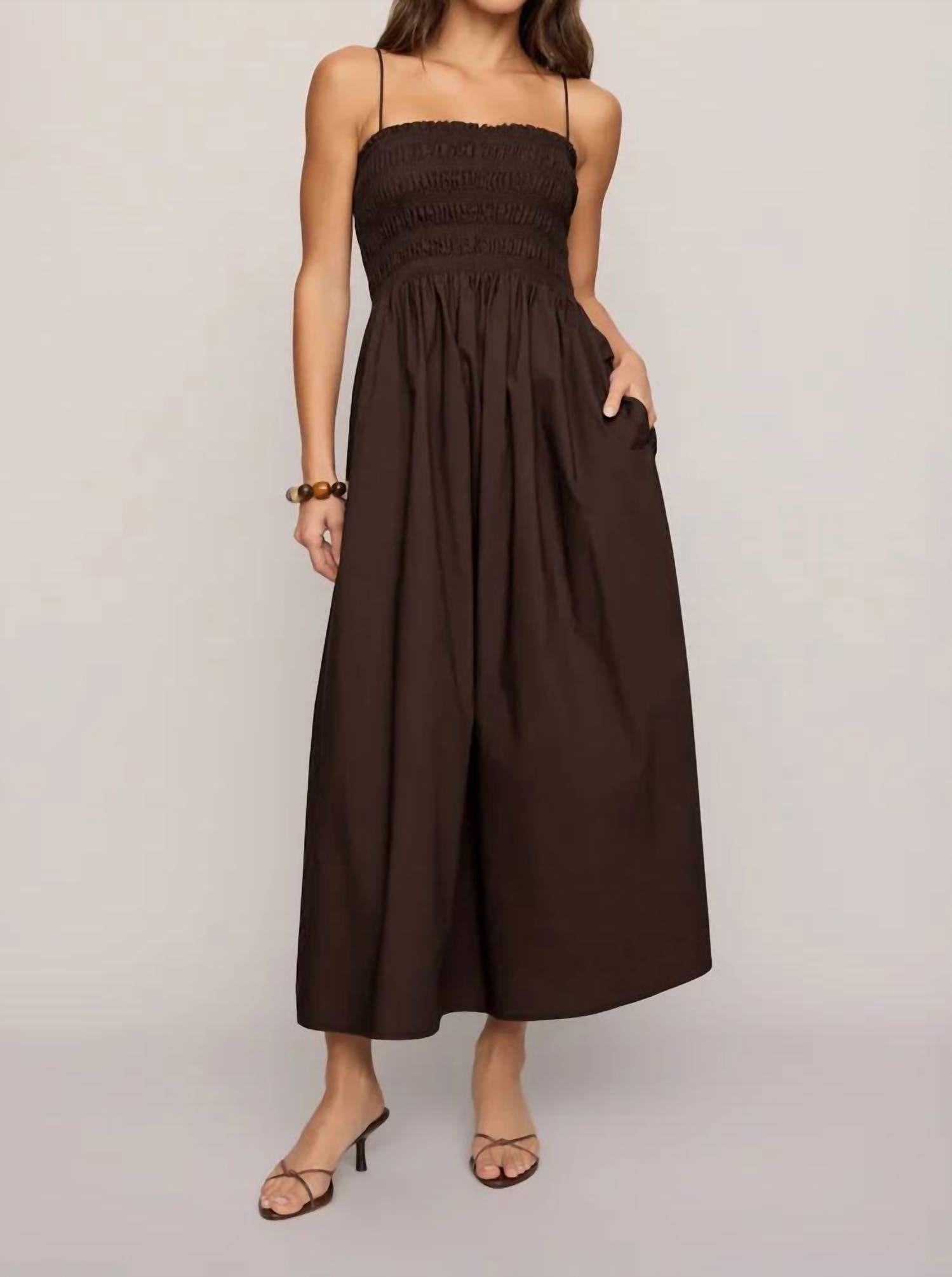 Z Supply - CORNELIA POPLIN MAXI DRESS