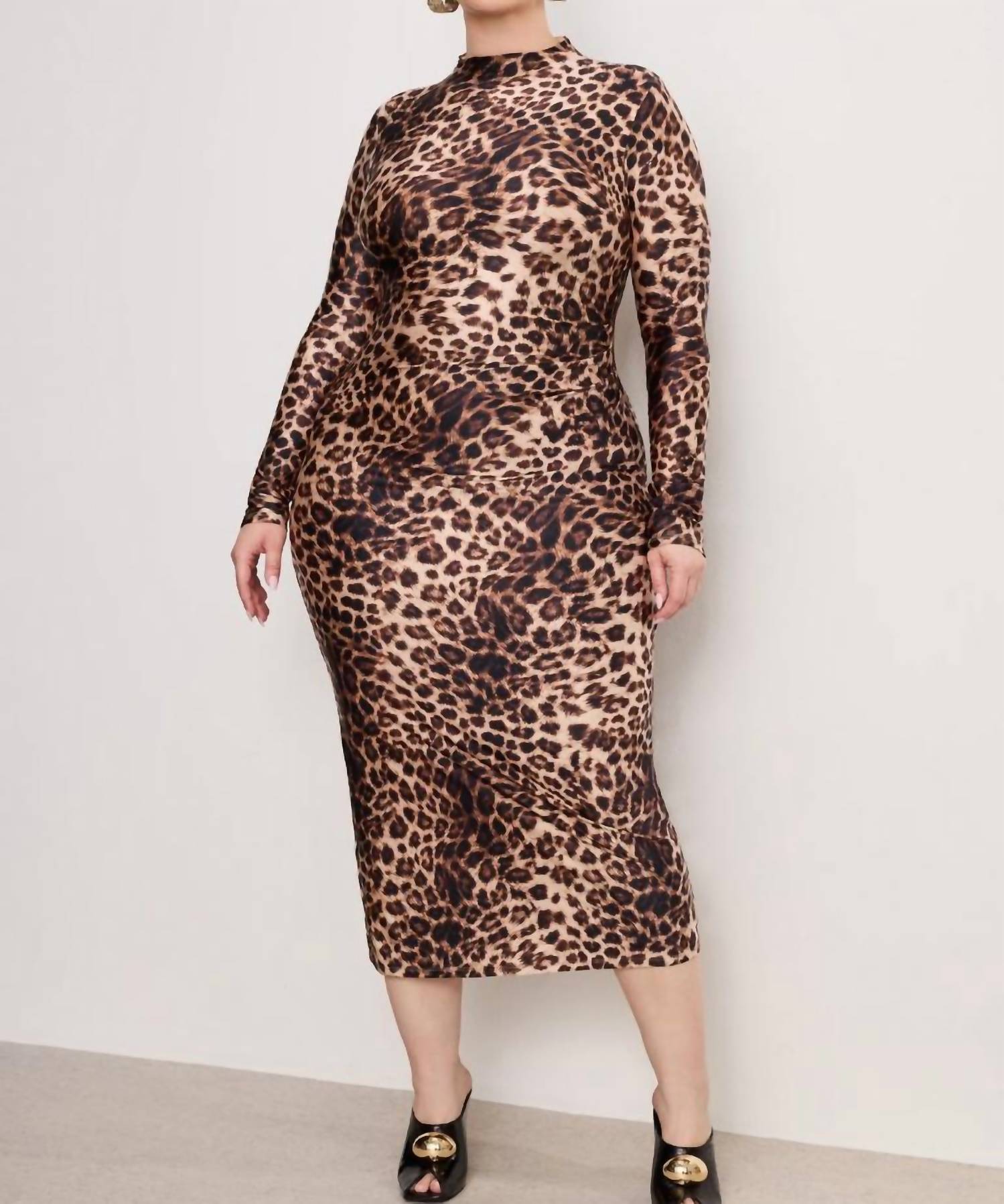 Good American - Satin Shine Midi Dress