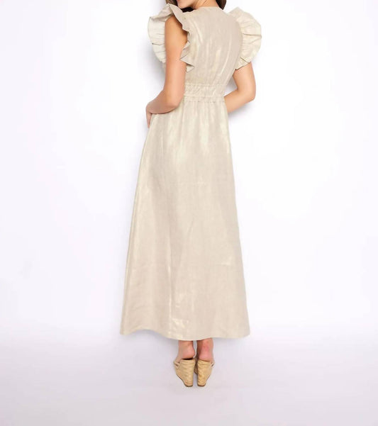 Sail To Sable - V-neck Maxi Dress