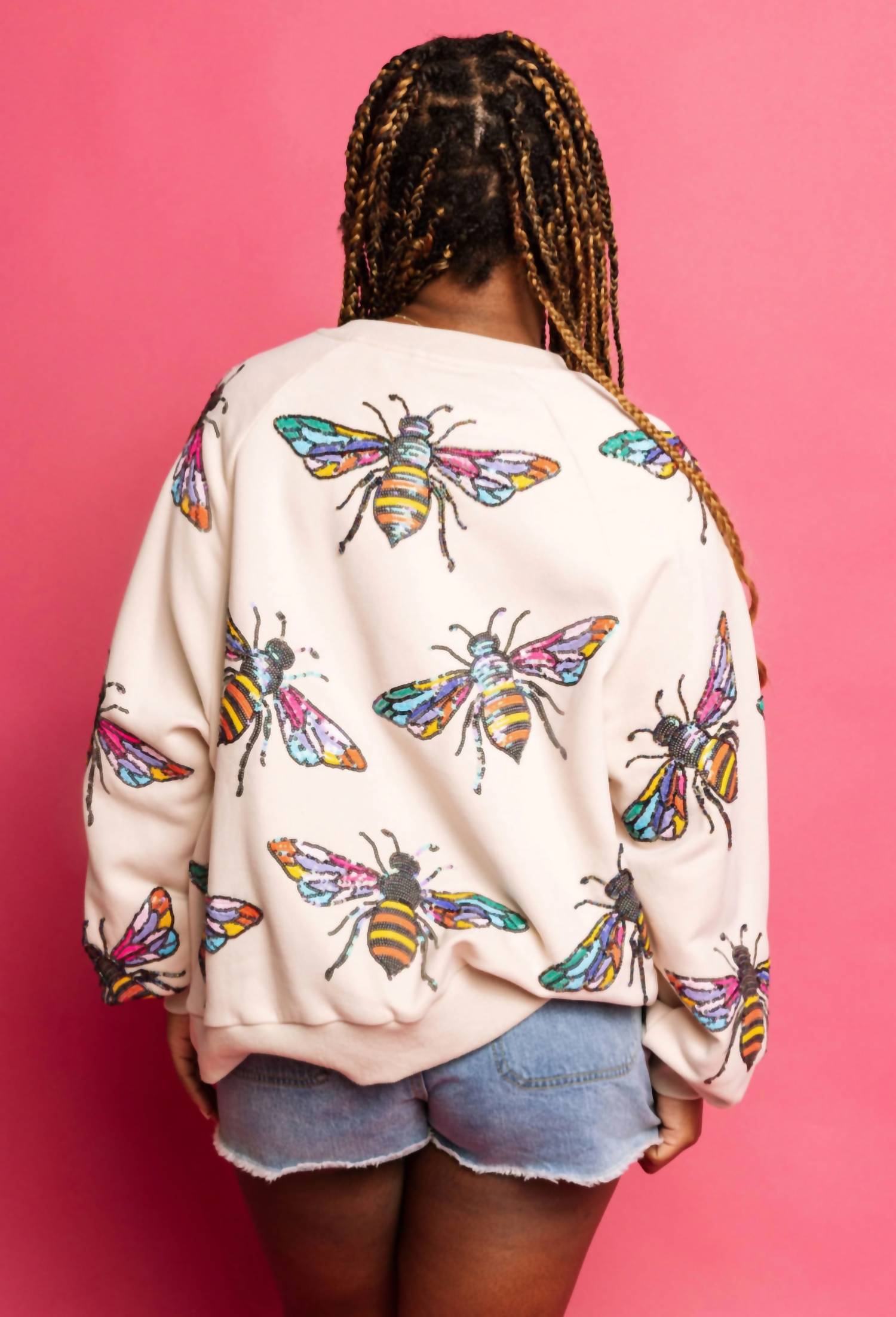 Queen Of Sparkles - Bee sweater