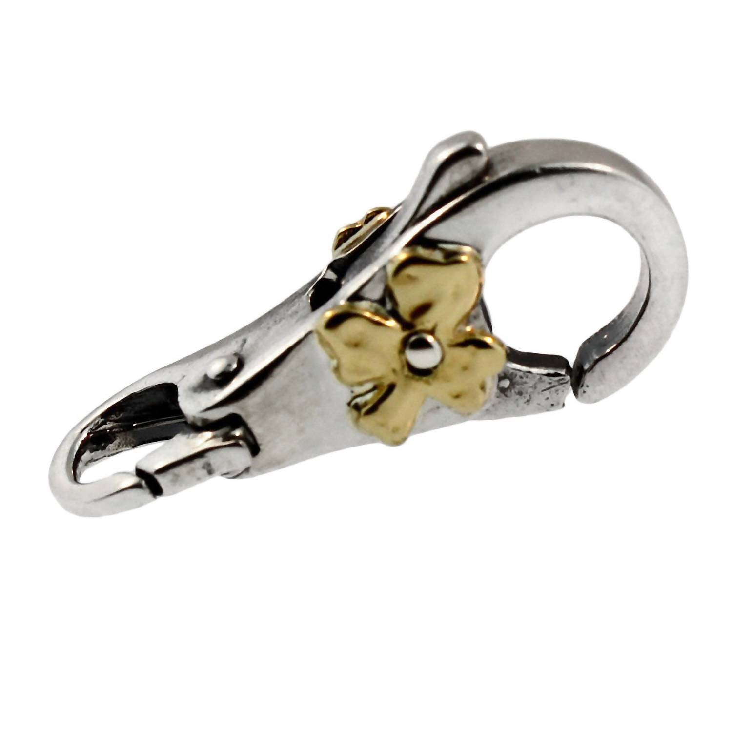 Trollbeads - Women's Golden Flower Lock Clasp