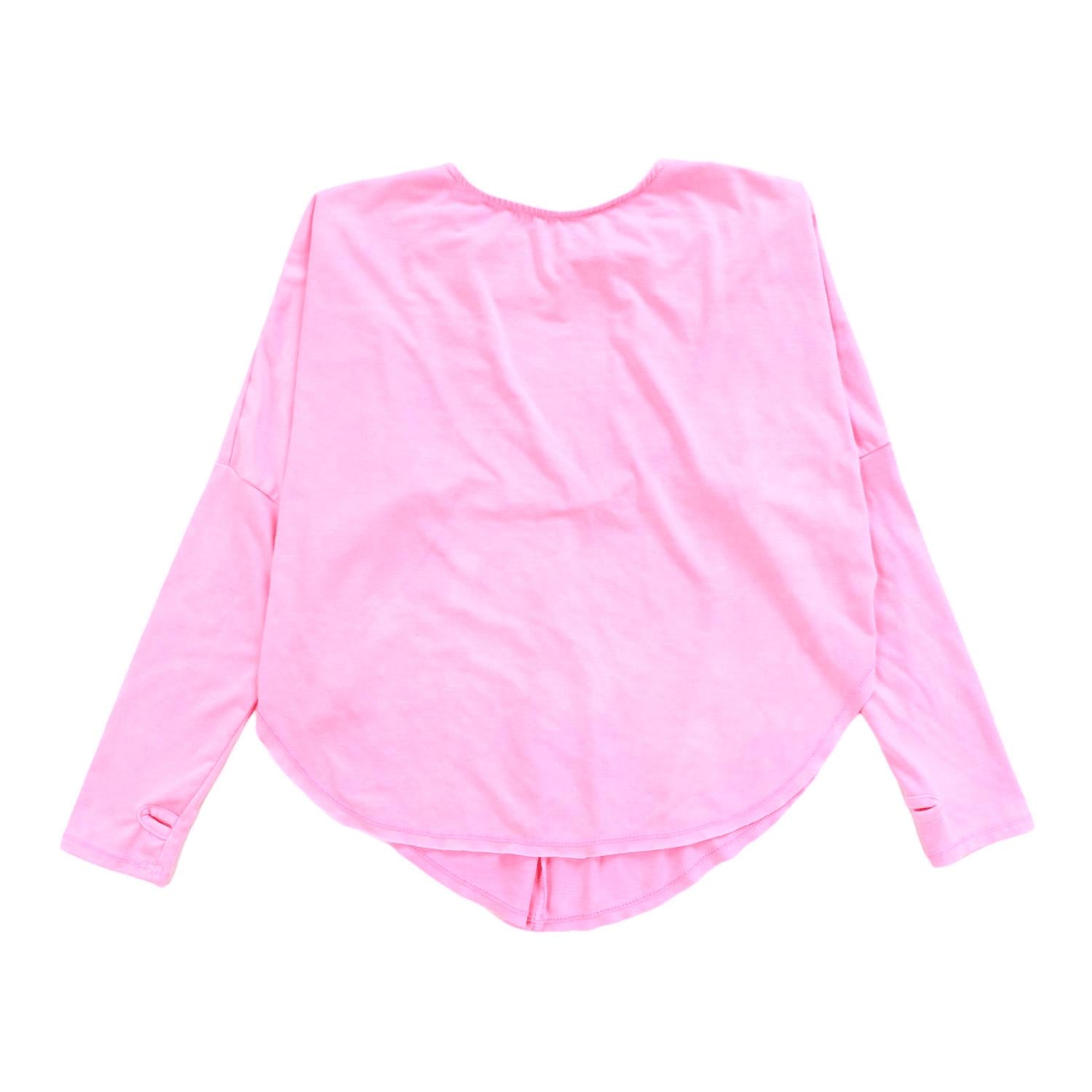 T2Love - Girl's Open-back Long Sleeve Tee