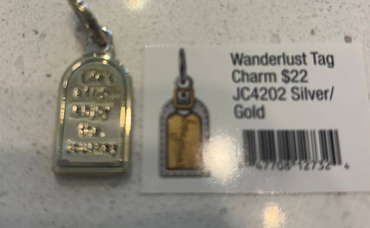 Brighton - Wanderlust Tag Charm