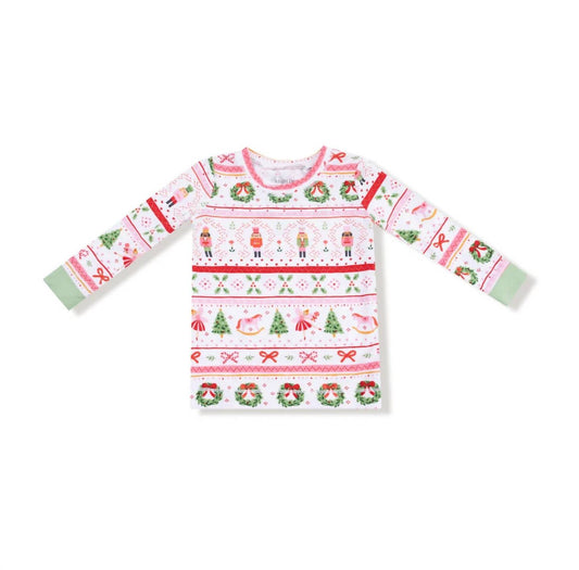 Angel Dear - Girls' Long Sleeve Loungewear Set