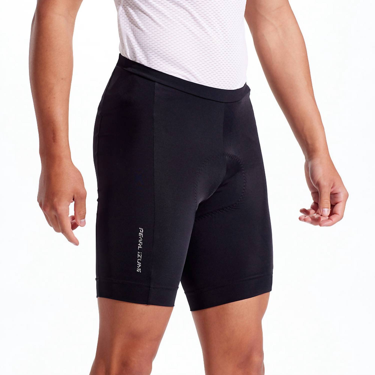PEARL iZUMi Men's Quest Cycling Short in black - men's shorts - detail view