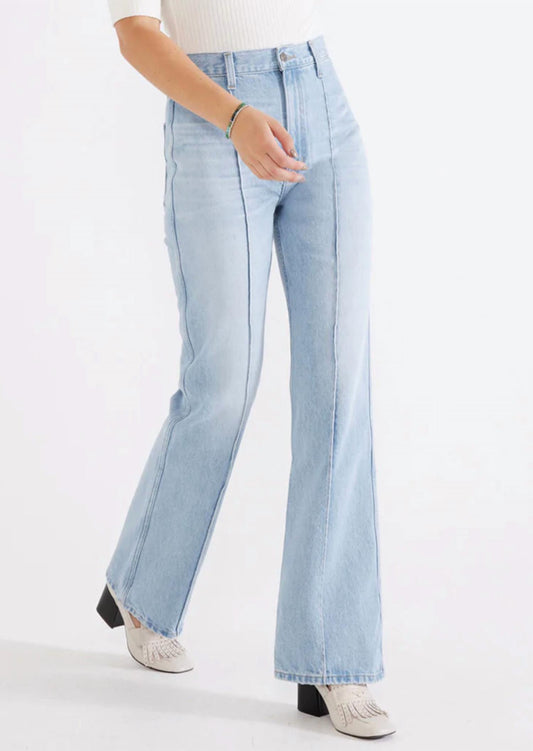 Etica - Estilia Pintuck Denim Trouser