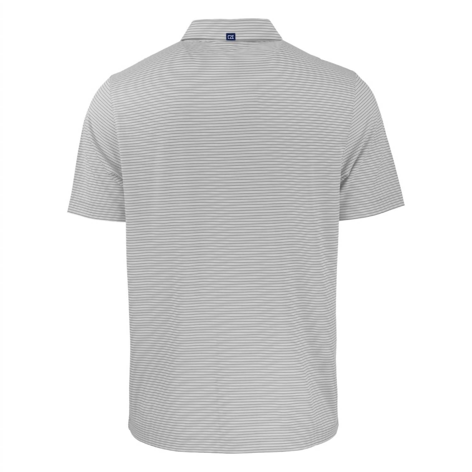 Cutter & Buck - Men's Tigers Eco Fine Line Stripe Stretch Polo