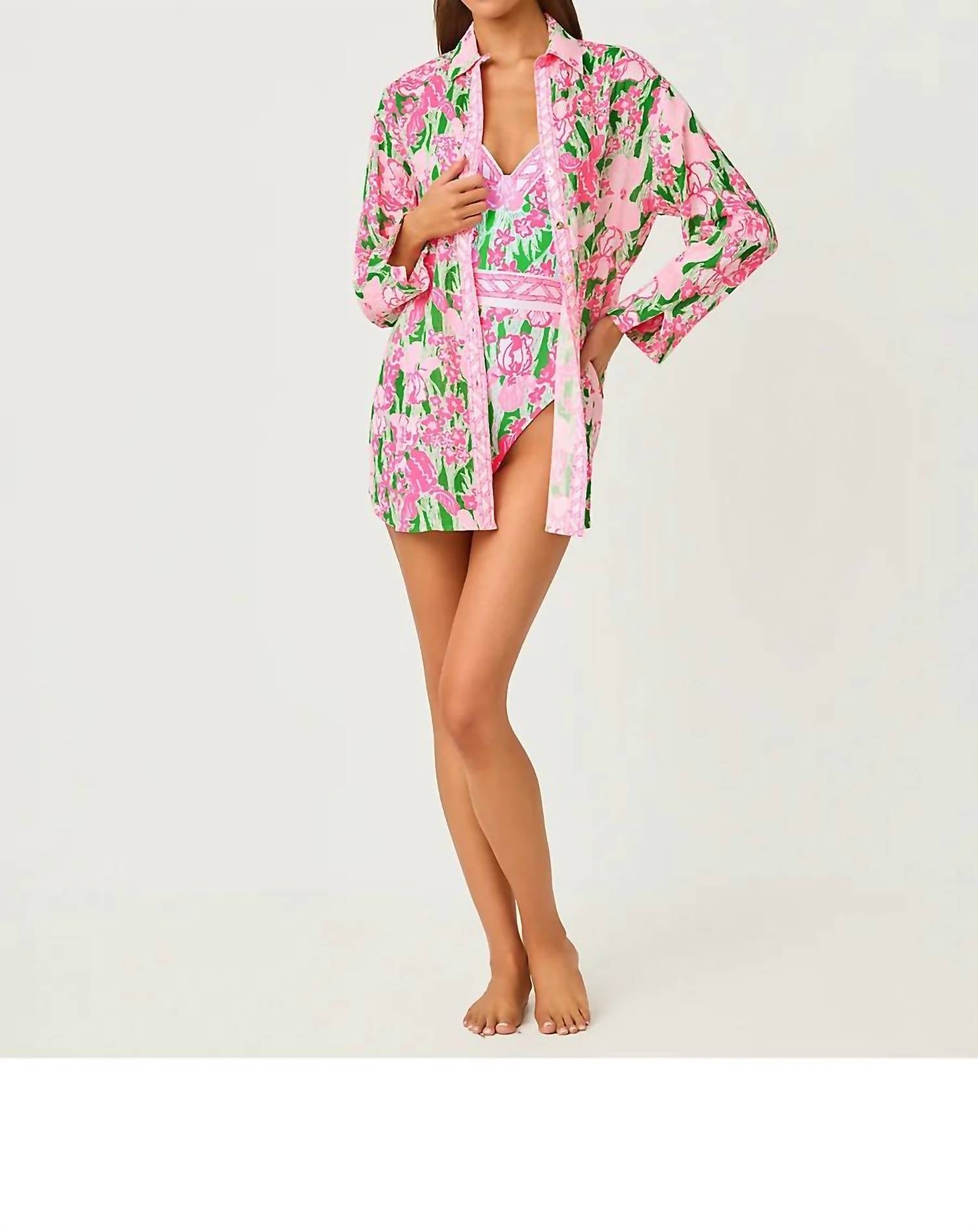Lilly Pulitzer - Kwitney Long-sleeve Coverup
