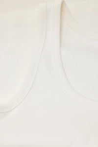 CLOSED Classic Tank Top in ivory - women's tank top - view 6