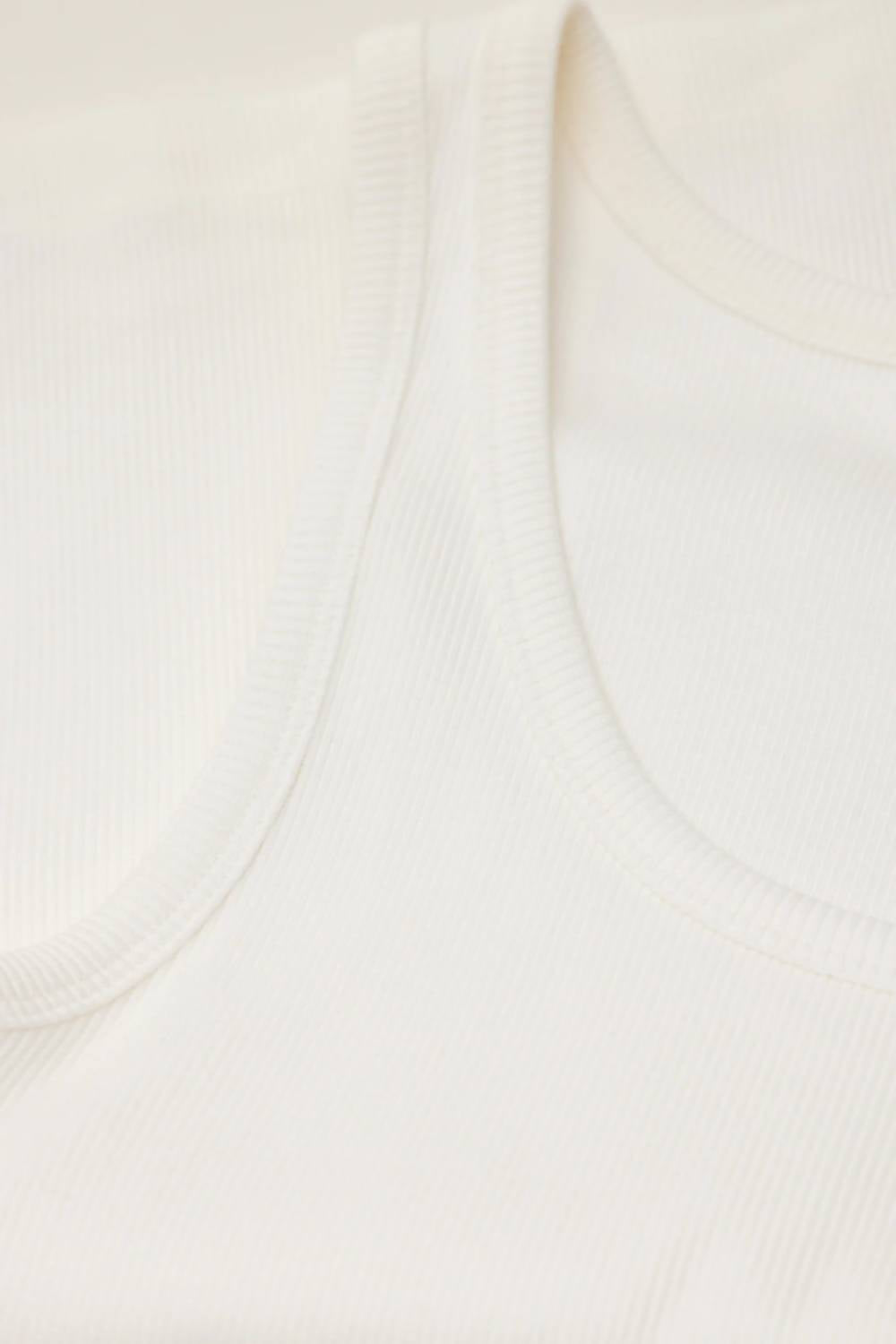 CLOSED Classic Tank Top in ivory - women's tank top - view 6