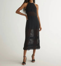 Bella Dahl - Halter Crochet Midi Dress