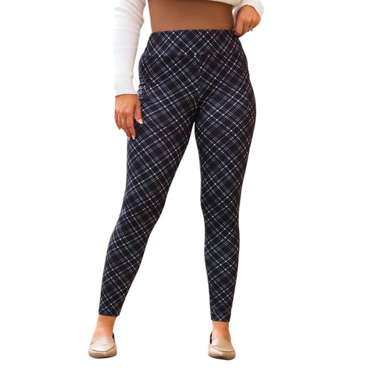 Julia Rose - Jillian Plaid Leggings