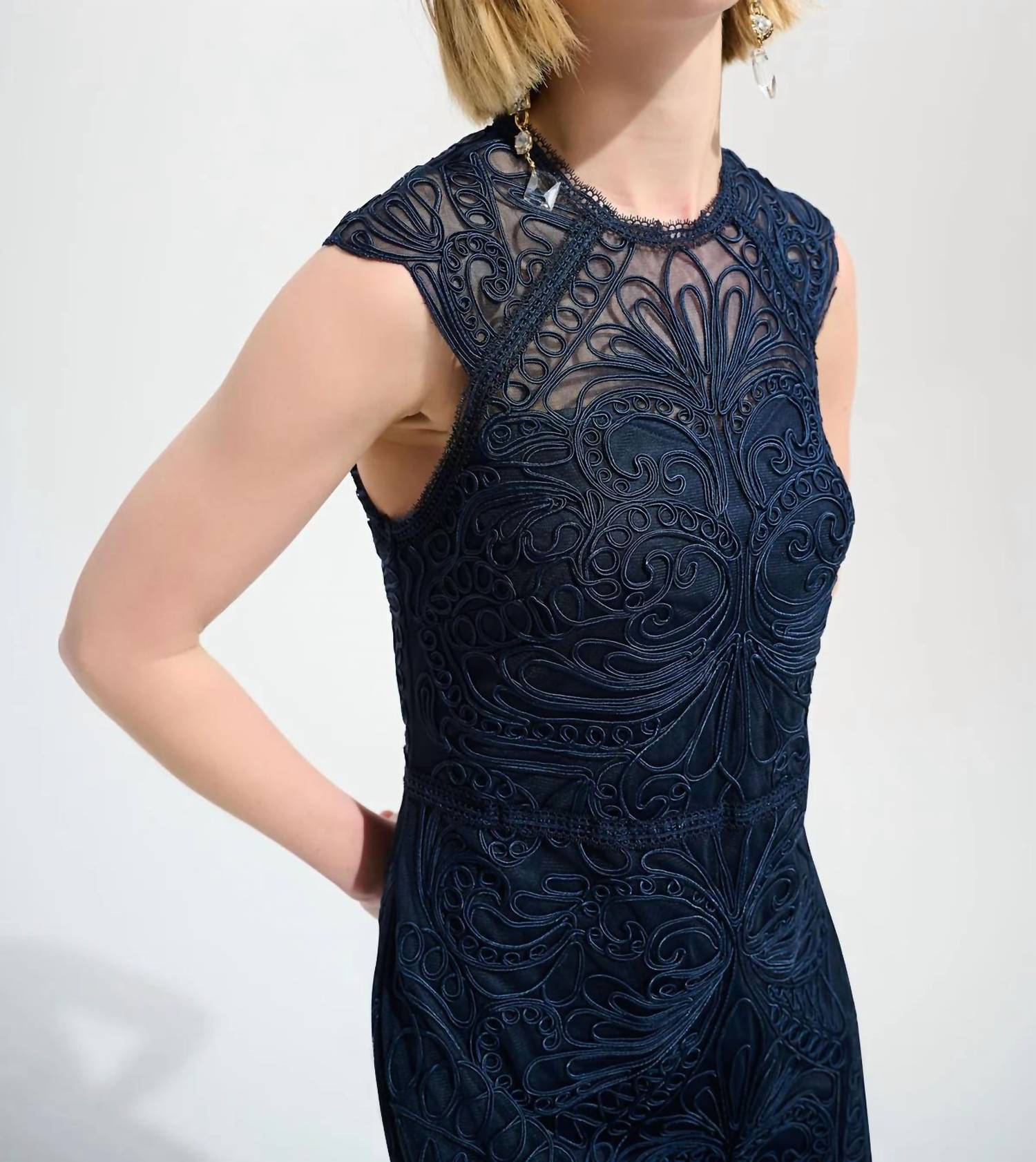 Joseph Ribkoff - Guipure Lace Dress