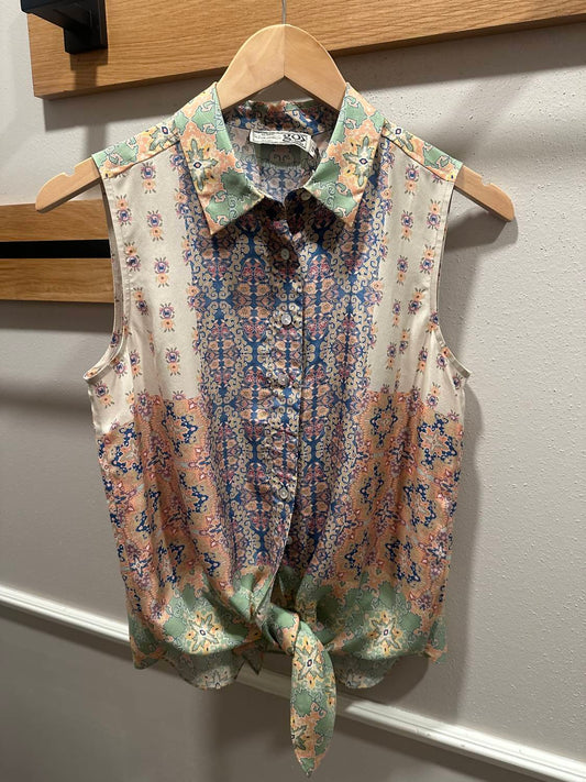 Go By Go Silk - Go Get Waisted Sleeveless Shirt