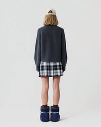 Guest In Residence - Cropped Ribbed Turtleneck Sweater