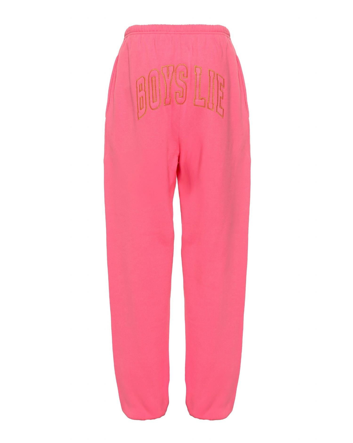 BOYS LIE Not Your Puppet V2 Kimmy Pant in pink - women's pants - alternate view