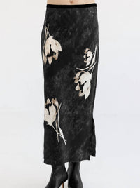 Go By Go Silk - Go For It Long Skirt