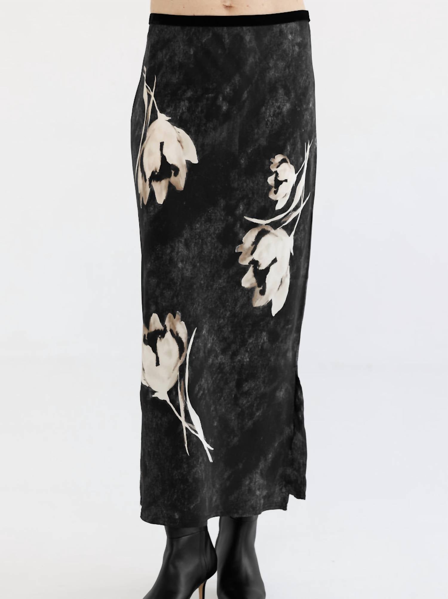 Go By Go Silk - Go For It Long Skirt