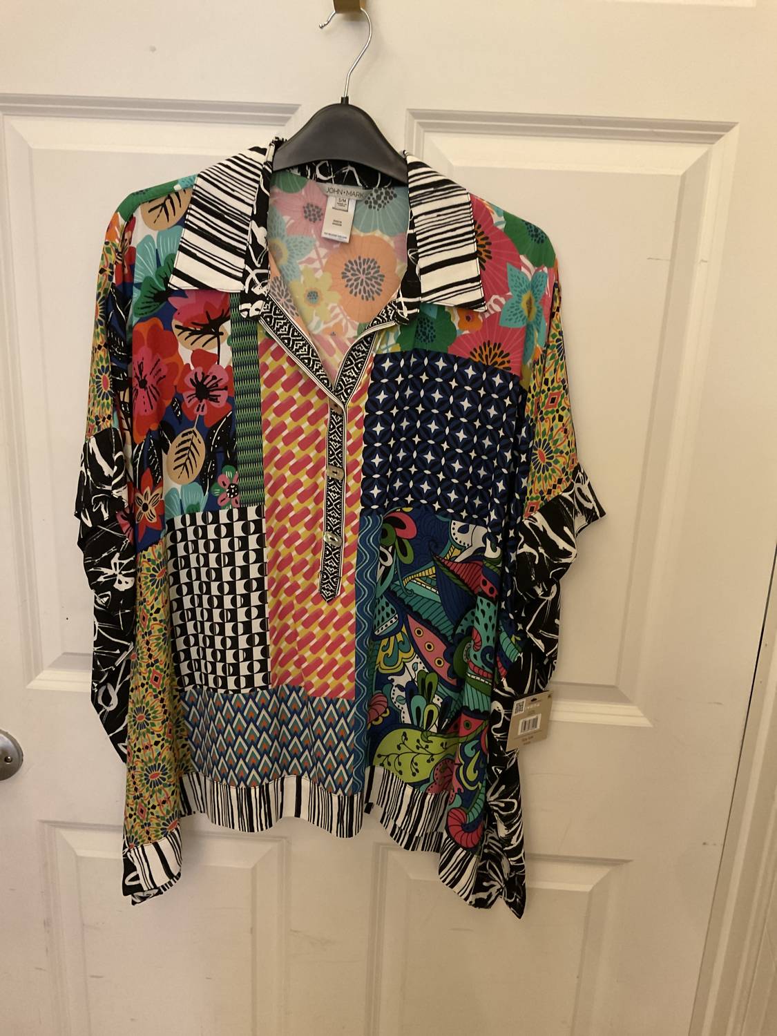 John Mark - Loose Button Up Tunic