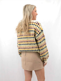 She + Sky - Slit Side Mini Skirt