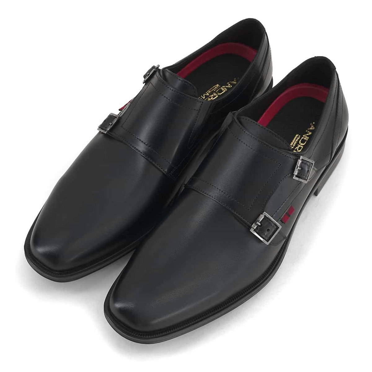 Andrea - Men's Roller Buckle Leather Oxford Shoes