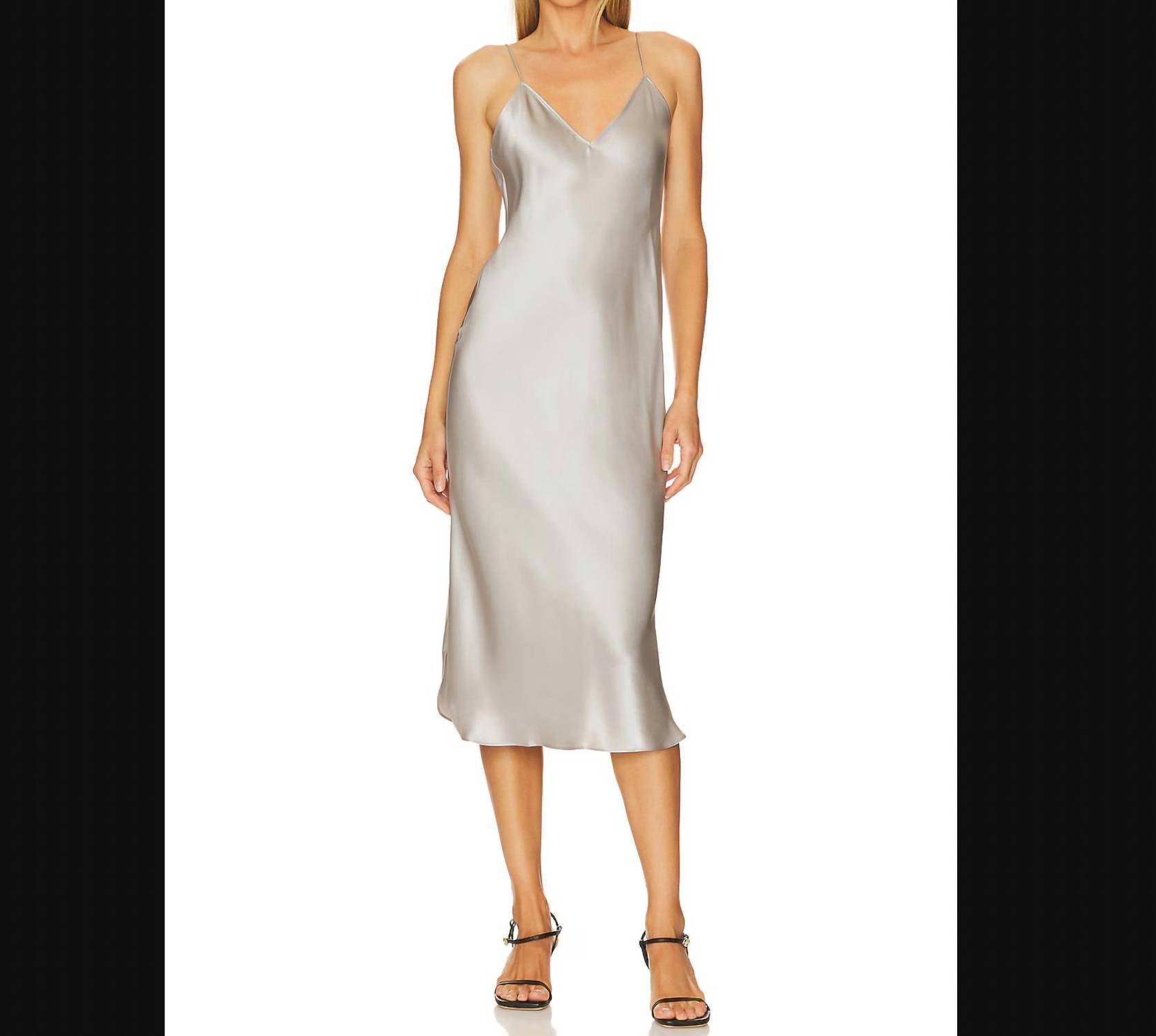 Nili Lotan - Midi Cami Silk Slip Dress