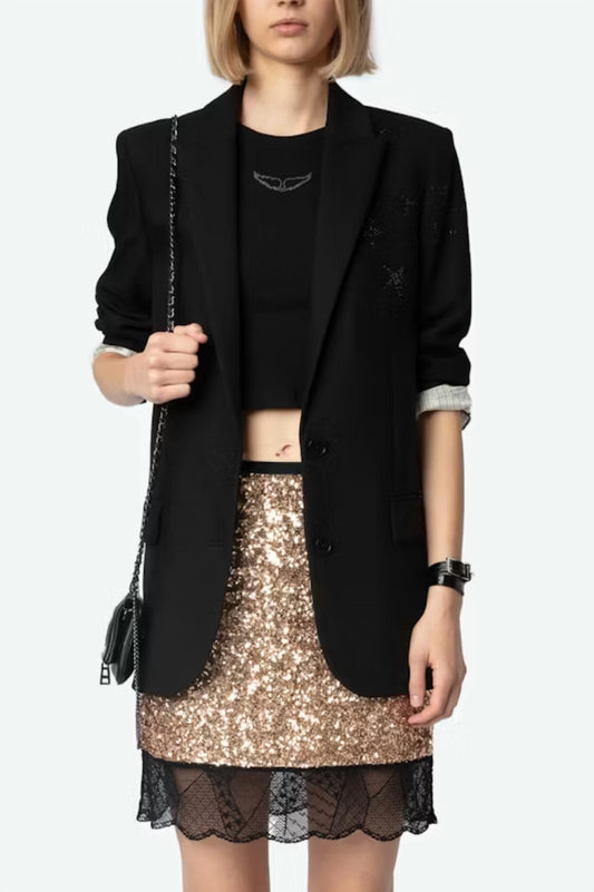 Zadig & Voltaire - Justicias Sequin Skirt