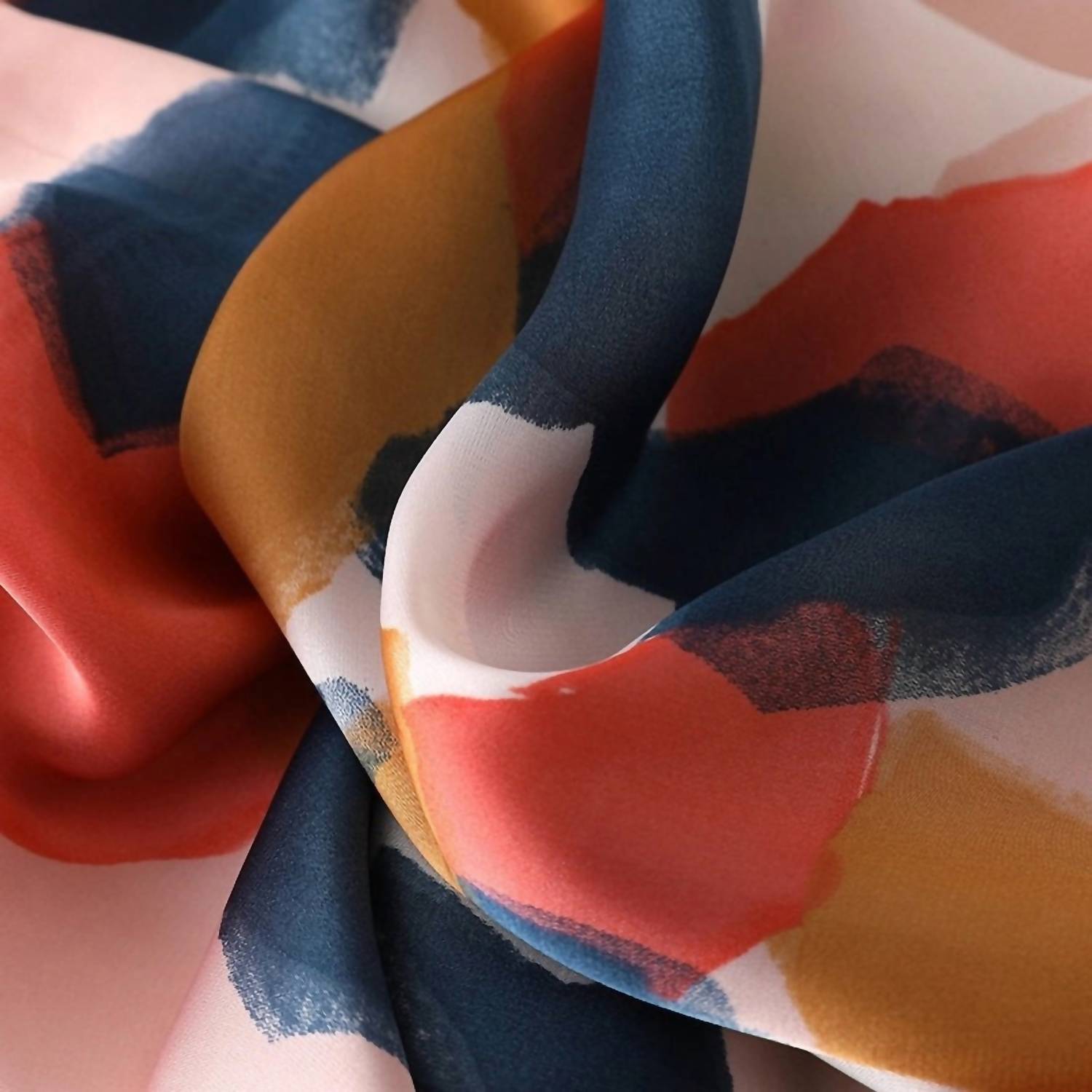 Funkyrel - Women's Polka Dot Square Scarf & Head Wrap