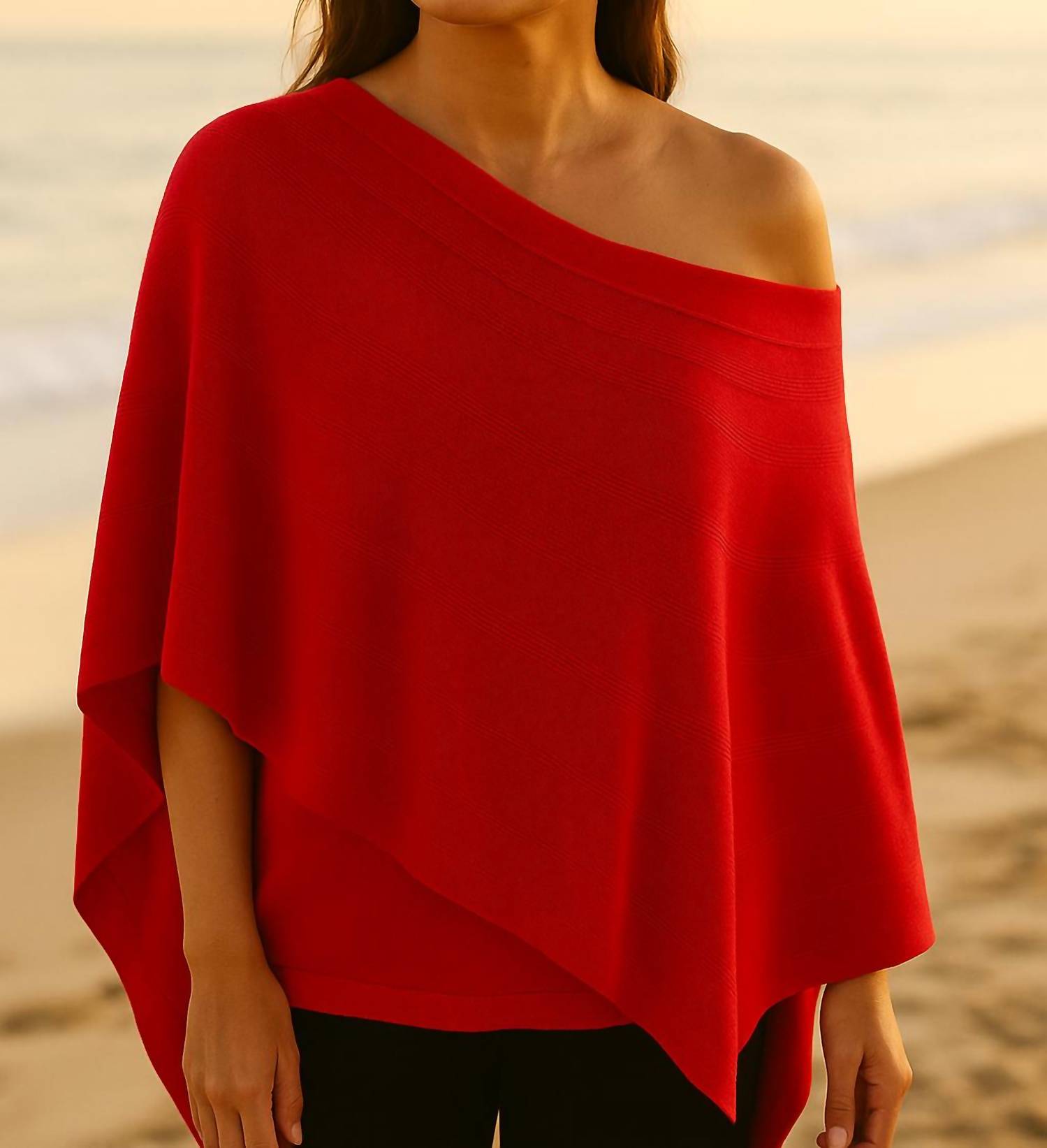 J'Envie/Eli - Belle Textured Poncho