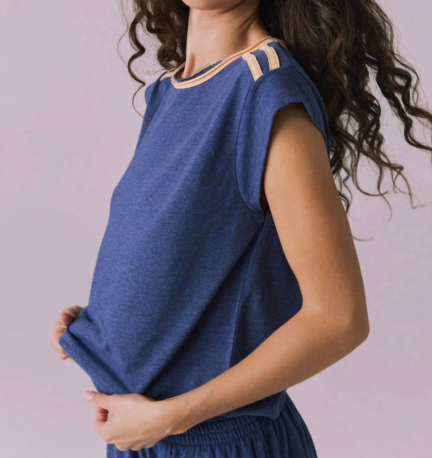 Chaser - Flora Cap Sleeve Tee