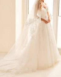 Enchanting By Mon Cheri - Strapless A-line Wedding Dress